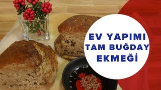 🍞Ekmek Tarifi - Tam Buğday Unu (1 Yaş+) | İki Anne Bir Mutfak