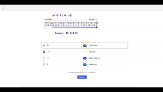 GoFormative Matching Example_Ordering Numbers