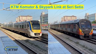 KTM | Komuter & Skypark Link Action at Seri Setia