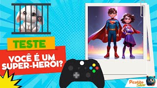 Teste se Você é um Super Herói! 🦸‍♂️🦸‍♀️ Complete 10 Desafios Incríveis e Salve o Dia!