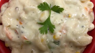 WHITE SAUCE PASTA | CREAMY CHEESE PASTA | FAVORITE DISH FOR KIDS