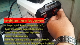 kelebihan mesin las beckum,mesin las kelas eropa