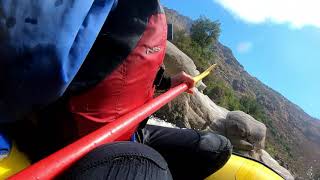 Rafting auf dem Rio Maipo in Chile