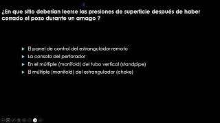 procedimientos de cierre