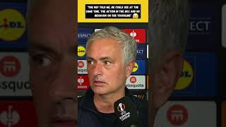 Mourinho Shocked by Ref's Poor Performance #premierleague #football #soccer #shorts #footballshorts