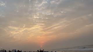 A time-lapse of sunrise from Puri Beach, Odisha #india