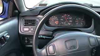 B16 99 Honda Civic Si Interior Pov pulls