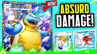 This Deck is SO FUN! BLASTOISE is ACTUALLY GOOD. - Pokémon TCG Pocket