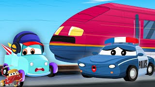 Level Crossing Pickle & More Car Cartoon Videos for Children