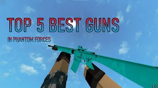 Top 5 best guns in Phantom Forces (2024)