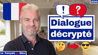 🇫🇷 Comment comprendre un DIALOGUE DE FRANÇAIS PARLÉ ❓❗ 🗣️ (Leçon de français parlé décrypté) 🤓👍