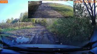 Offroad ON a road to Merzse-mocsár. :)