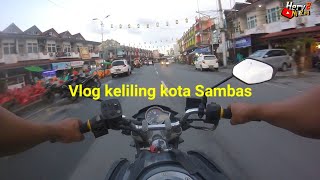 Jalan-jalan sore keliling kota sambas