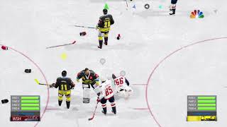 NHL 18 EASHL Fight and Goal