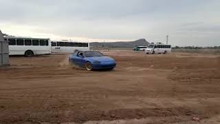 Honda del sol Burnout !