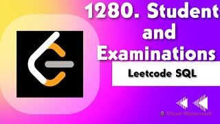 1280. Students and Examinations| Leetcode SQL Easy