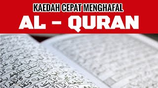 Kaedah Cepat Menghafal Al-Quran 10 Minit Per Halaman  | Kaedah Hijaaze