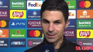 ANGRY Arteta Post Match Interview | intermilian 1-0  Arsenal