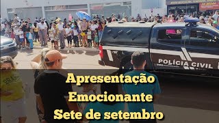 Apresentação emocionante de sete setembro escola militar #desfile #apresentação #militar #escola