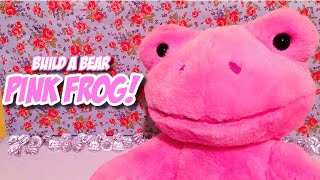 I got the Spring Pink Frog Build a Bear!