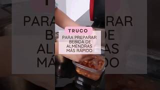 Cómo Hacer BEBIDA DE ALMENDRAS Más RÁPIDO? Te enseño este TRUCO 🤫 #lechedealmendras