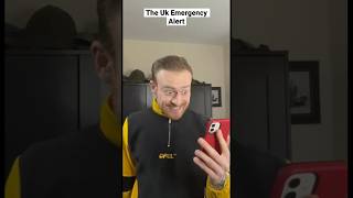 UK emergency alert #tiktok #emergencyalert #ukcomedy #uk #relatable #funny #viral #xyzbca #shorts