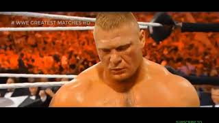 Roman reigns Vs Brock lesnar WrestleMania full HD match