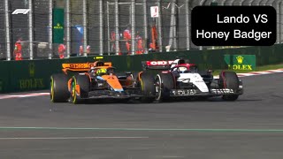 Lando Norris Passing Ricciardo For P6 | Mexico GP 2023