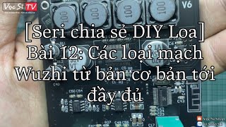 [Seri chia sẻ DIY Loa] Bài 12: Các loại mạch Wuzhi, hiểu rõ để build loa theo ý muốn || Vọc Sĩ TV