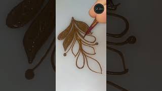 Leaf 🍃 mehandi design| #sd__henna #art #tutorial