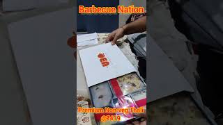 Barbecue Nation Premium Non-Veg Thali  @419 🍗🐓🧆 #shorts #short #barbecue #barbecuenation