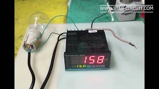 TOKY TEMPERATURE CONTROLLER MODEL TE8-RC10W D