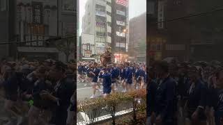 Fukugawa matsuri in the rain. One of Tokyo’s big 3 traditional festivals. #tokyo #festival