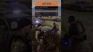 I got yelled at In GTA 5 RP #gta #police #gtarp #fivem #shorts