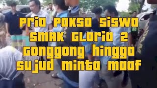 PENGUSAHA PAKSA SISWA UNTUK SUJUD DAN MINTA MAAF HINGGA MENGGONGGONG