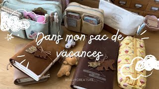 📔 Mon sac journaling de vacances 🌻 what’s in my journaling bag ? *summer*