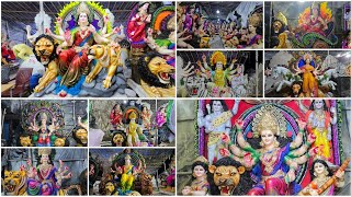 Hyderabad durga mata idols 2024 | unique durgamata idols | navaratri 2024 | rahul kalakar durga mata