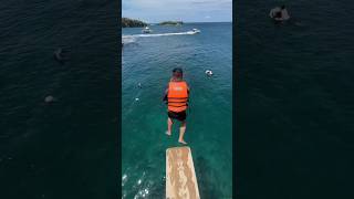 Cliff diving, it’s more fun in Boracay! Full video in our channel, #shorts #boracay #klook #klookph