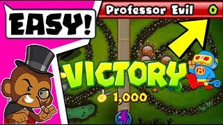 How to EASILY Beat The Professor Evil Challenge in BTD Battles | Week 27