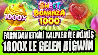 SWEET BONANZA 1000  YENİ OYUN SLOT FARMDAN ÇOK ETKİLİ BİR DÖNÜŞ İLE KALPLERİ YUMUŞATTIK