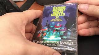 Teenage Mutant Ninja Turtles Movie Soundtracks - CD and NOS Cassette