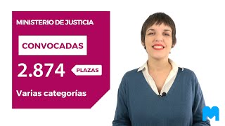 OPOSICIONES JUSTICIA 👉 ¡2.874 Plazas Convocadas para Gestión, Tramitación y Auxilio! | MAD 📚