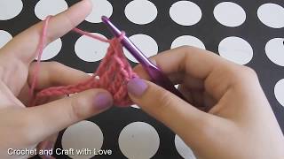 أساسيات كروشيه | غرزة عمود بلفتين |Crochet Basic | triple crochet