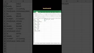 Tutor 90an | Merapihkan banyak data dengan kolom yang sama (duplicat) | Microsoft Excel