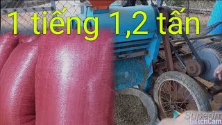 Xay cà phê toàn cảnh, 1h 1,2 tấn, lần đầu phải sủa lại dao là ok không vỡ nhân