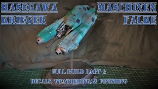 Hasegawa Maschinen Krieger Falke - US Space Force What If - Full Build Pt 3 - Decals, & Finishing