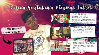 Rating YouTuber’s Vlogmas Intros? 🎥🎅🏼 | *THE BEST VS THE WORST 🤫* Vlogmas day 4