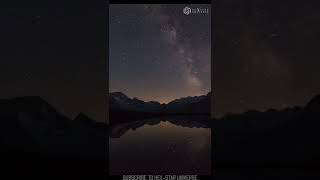 Lose yourself in the night sky ❤️✨ | Feel the stars 😌 #shorts #timelapse  #viral