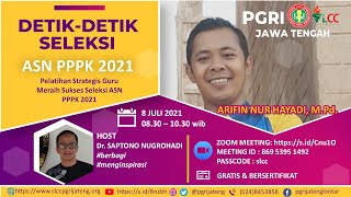 Flyer Kompetensi Pedagogi Calon Guru ASN PPPK