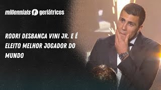 Bola de Ouro 2024: Rodri desbanca Vini Jr. e é eleito melhor jogador do mundo